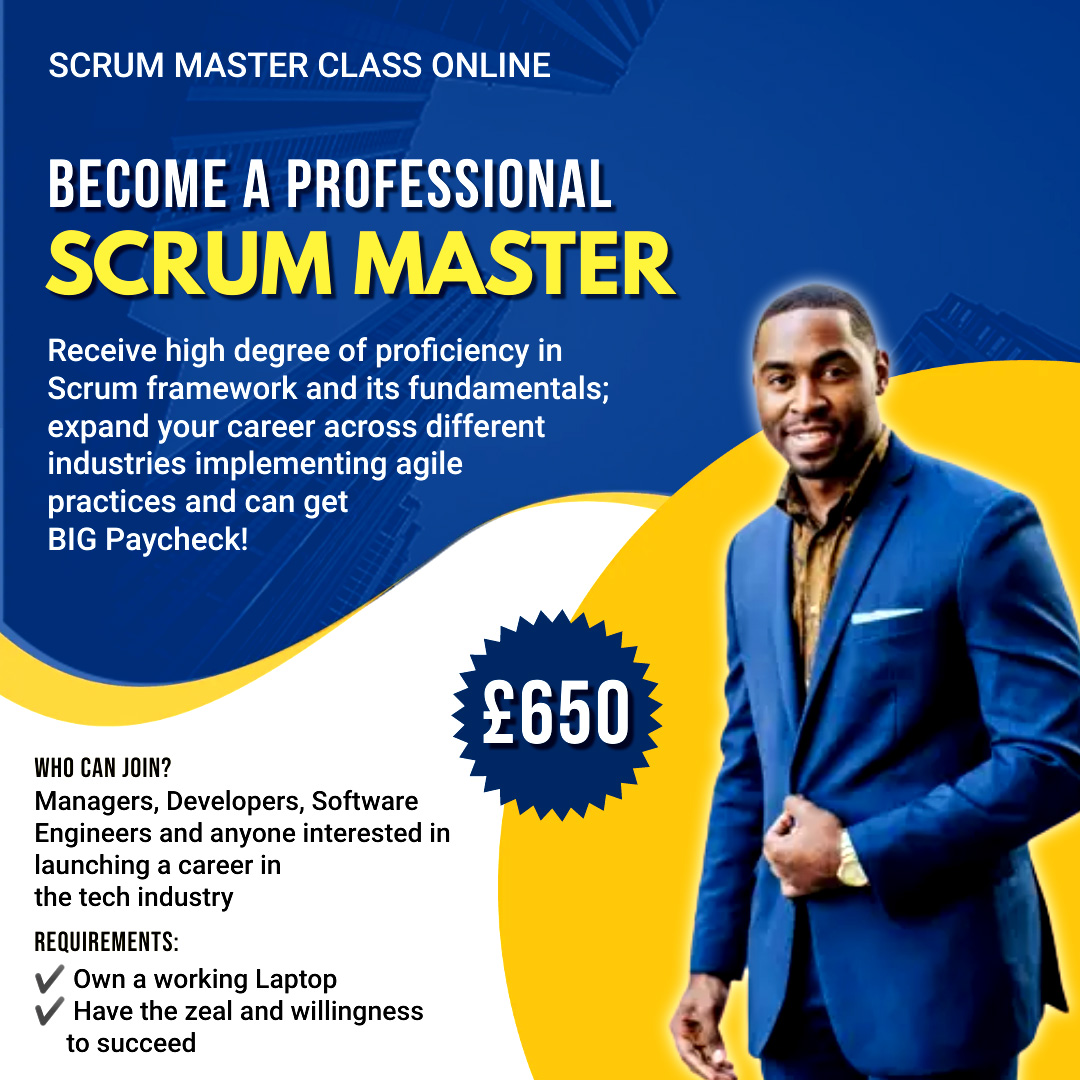 Scrum Master Class.